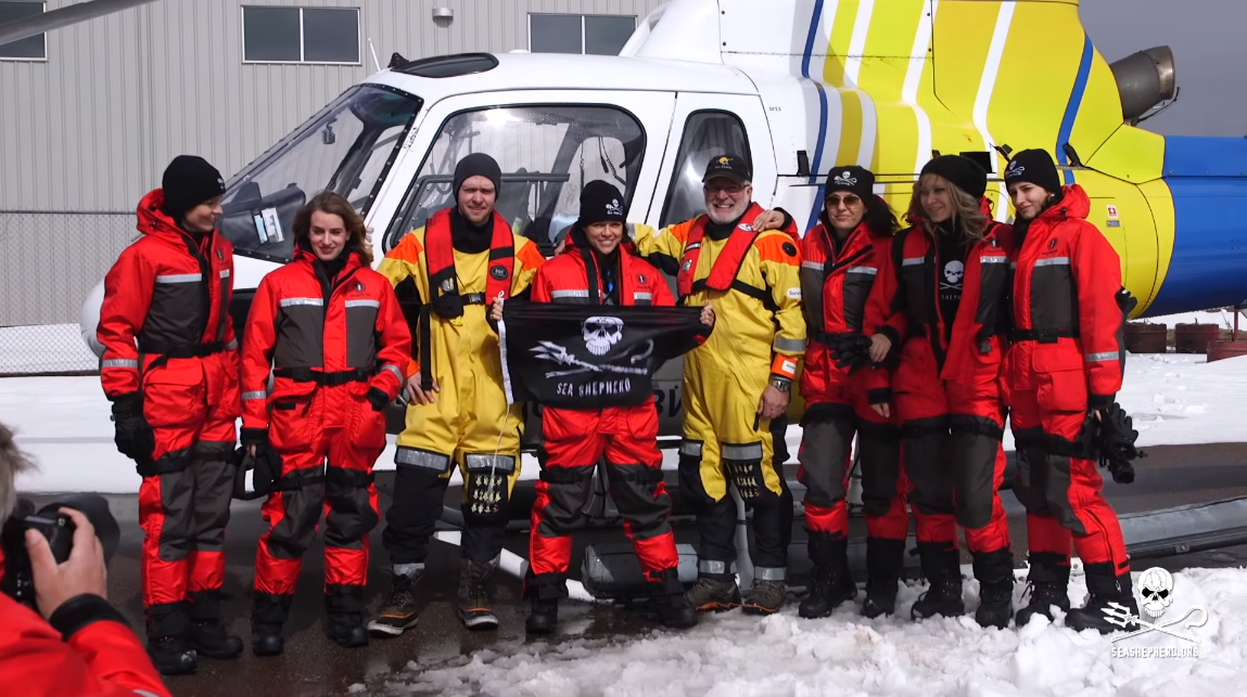 Das Team von Award Force unterstützt Sea Shepherd