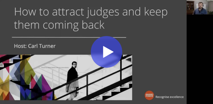 Watch: How to attract and retain judges to your recognition program