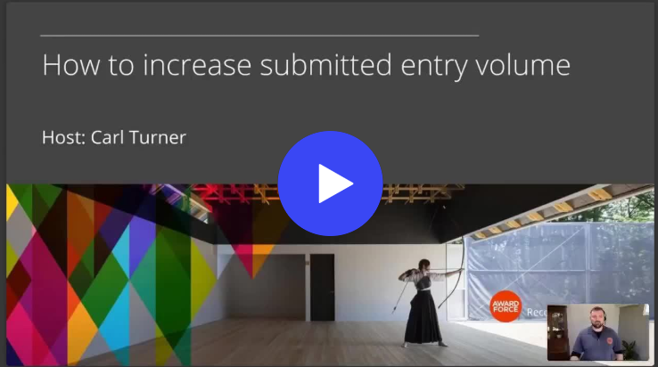 Watch: How to increase submitted entries