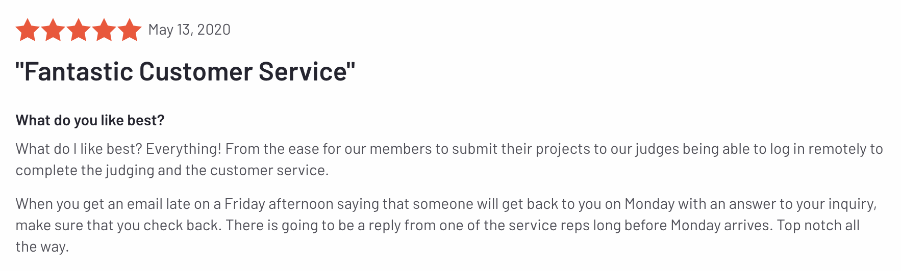 Award Force customer service