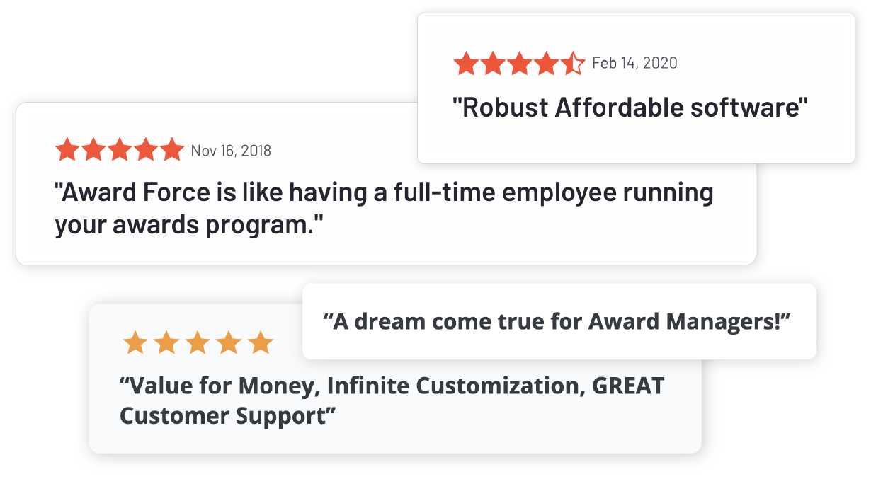 Bewertungen von Award Force