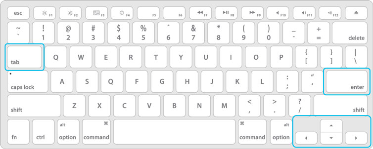 Keyboard accessibility