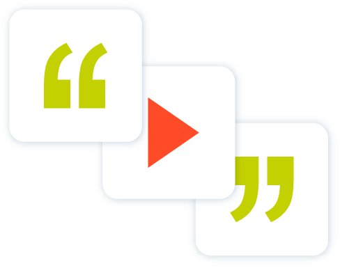 Awards management video captions