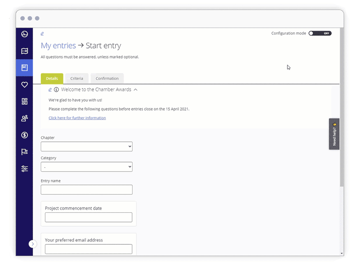 Awards-Management-Eingabeformular2