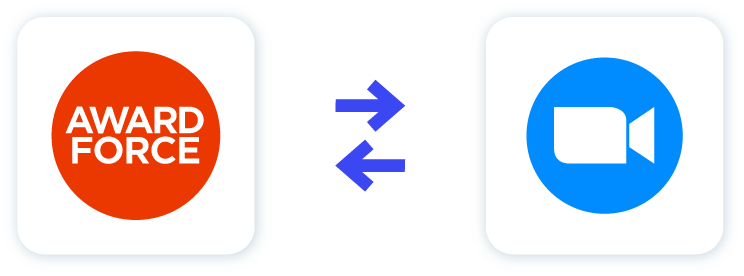 Awards management integrations Zoom