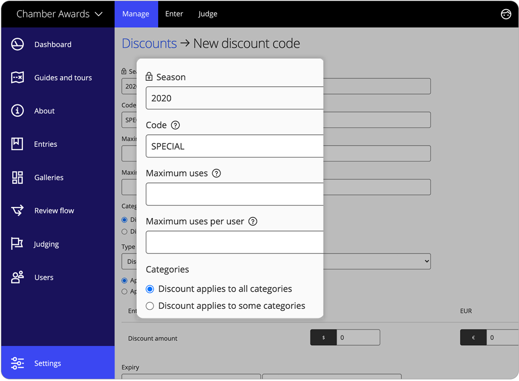 Image of Awards Force pre launch checks