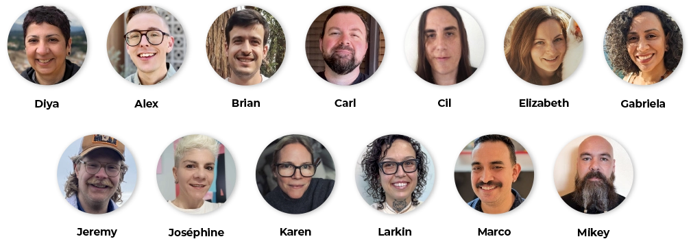 The Award Force client success team- Diya, Alex, Gabriela, Mikey, Josephine, Jeremy, Marco, Cil, Carl, Karen and Brian